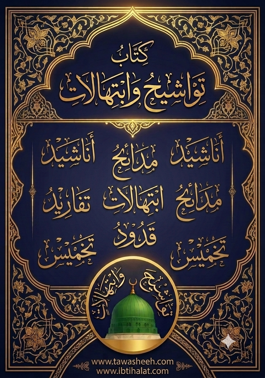 غلاف مَجْمُوعَةُ التَّوَاشِيحِ وَالِابْتِهَالَاتِ